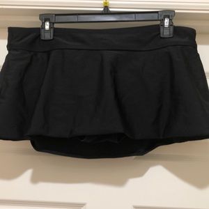 NWOT Kona Sol Black Swim Bottom Size L